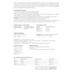 Vikisews - Amina Hoodie Sewing Pattern (UK 6-24) 14 Vikisews - Amina Hoodie Sewing Pattern (UK 6-24) -Croft Mill Store vikisews amina hoodie sewing pattern sizechart1 gallery