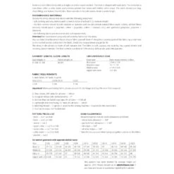 Vikisews - Andie Dress Sewing Pattern (UK 6-24) 14 Vikisews - Andie Dress Sewing Pattern (UK 6-24) -Croft Mill Store vikisews andie dress sewing pattern sizechart2