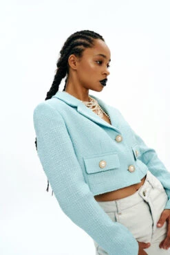 Vikisews - Bryce Blazer Sewing Pattern (UK 6-24) -Croft Mill Store vikisews bryce blazer sewing pattern 2