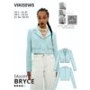 Vikisews - Bryce Blazer Sewing Pattern (UK 6-24) 2 Vikisews - Bryce Blazer Sewing Pattern (UK 6-24) -Croft Mill Store vikisews bryce blazer sewing pattern cover