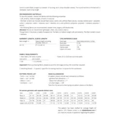 Vikisews - Carol Sweater Sewing Pattern (UK 6-24) 12 Vikisews - Carol Sweater Sewing Pattern (UK 6-24) -Croft Mill Store vikisews carol sweater sewing pattern sizechart2 gallery