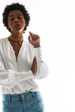 Vikisews - Edwige Blouse Sewing Pattern (UK 6-24) 15 Vikisews - Edwige Blouse Sewing Pattern (UK 6-24) -Croft Mill Store vikisews edwige blouse sewing pattern 2