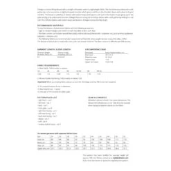 Vikisews - Edwige Blouse Sewing Pattern (UK 6-24) 12 Vikisews - Edwige Blouse Sewing Pattern (UK 6-24) -Croft Mill Store vikisews edwige blouse sewing pattern sizechart1 gallery