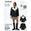 Vikisews - Eiza Shearling Jacket Pattern (UK 6-24) 1 Vikisews - Eiza Shearling Jacket Pattern (UK 6-24) -Croft Mill Store vikisews eiza shearling jacket pattern cover