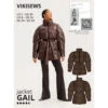 Vikisews - Gail Jacket Sewing Pattern (UK 6-24) 1 Vikisews - Gail Jacket Sewing Pattern (UK 6-24) -Croft Mill Store vikisews gail jacket sewing pattern cover