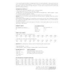 Vikisews - Lucia Dress Sewing Pattern (UK 6-24) 11 Vikisews - Lucia Dress Sewing Pattern (UK 6-24) -Croft Mill Store vikisews lucia dress sewing pattern sizeguide2