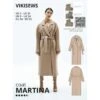 Vikisews - Martina Coat Sewing Pattern (UK 6-24) 1 Vikisews - Martina Coat Sewing Pattern (UK 6-24) -Croft Mill Store vikisews martina coat sewing pattern cover