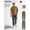 Vikisews - Men’s James Pants Sewing Pattern (UK 28-44) 1 Vikisews - Men’s James Pants Sewing Pattern (UK 28-44) -Croft Mill Store vikisews men s james pants sewing pattern cover