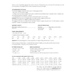 Vikisews - Molly Leggings Sewing Pattern (UK 6-24) 10 Vikisews - Molly Leggings Sewing Pattern (UK 6-24) -Croft Mill Store vikisews molly leggings sewing pattern sizeguide1