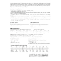 Vikisews - Stacy Dress Sewing Pattern (UK 6-24) 14 Vikisews - Stacy Dress Sewing Pattern (UK 6-24) -Croft Mill Store vikisews stacy dress sewing pattern sizeguide2