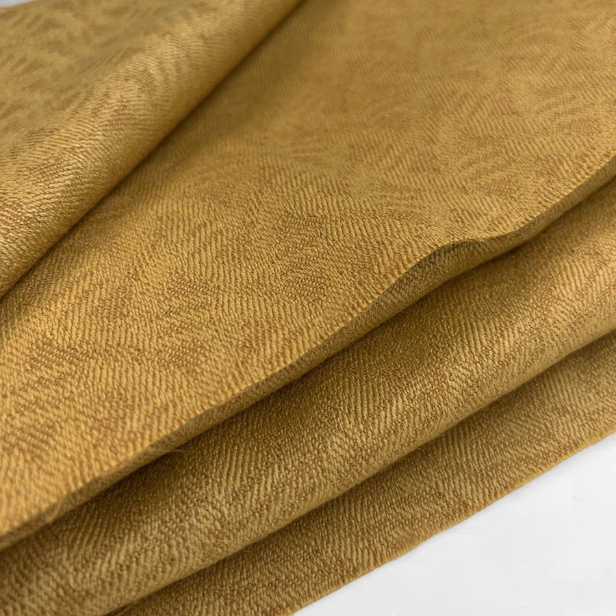 Wool Furnishing Piece (1.4m) - Ocean Mustard 4 Wool Furnishing Piece (1.4m) - Ocean Mustard - Image 2