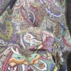 Challis - Jo 1 Challis - Jo -Croft Mill Store viscose challis jo paisley printed multicoloured dress fabric