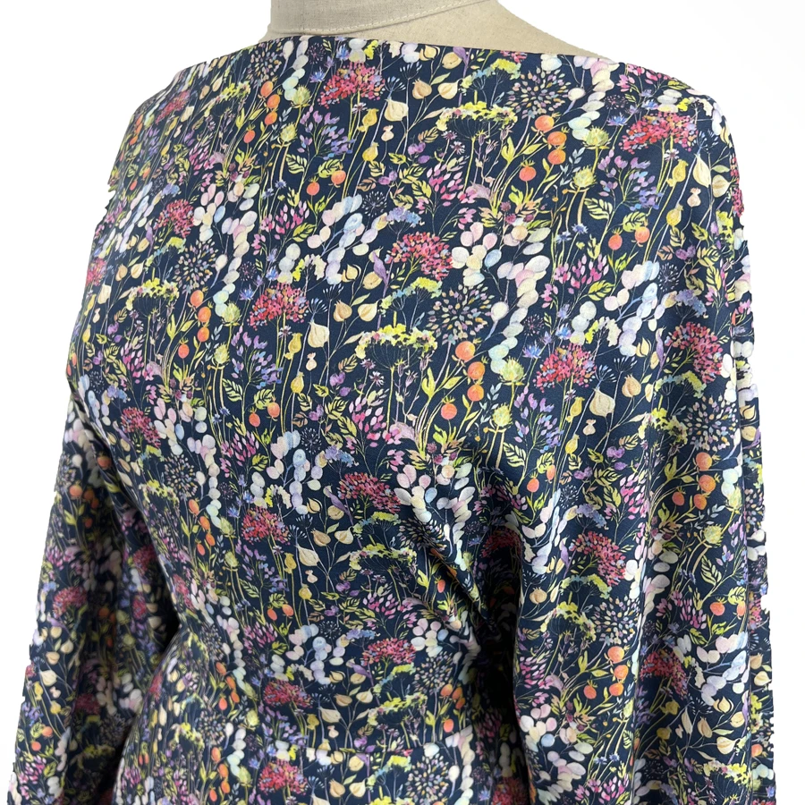 Voyage - Hedgerow Navy Morlich Cotton 4 Voyage - Hedgerow Navy Morlich Cotton - Image 2