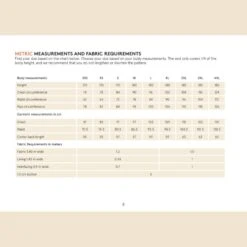 Wardrobe By Me - Men’s Pike Vest Pattern (Sizes 2XS-4XL) 14 Wardrobe By Me - Men’s Pike Vest Pattern (Sizes 2XS-4XL) -Croft Mill Store wardrobe by me mens pike vest sewing pattern metric