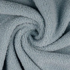 Warm Nights - Dusky Blue 8 Warm Nights - Dusky Blue -Croft Mill Store warm nights dusky blue polyester fluffy teddy coat fabric twist gallery