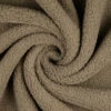 Warm Nights - Taupe 1 Warm Nights - Taupe -Croft Mill Store warm nights taupe polyester fluffy teddy coat fabric twist 2
