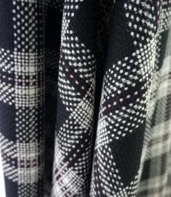 Westminster 9 Westminster -Croft Mill Store west minster black and white checked fabric d