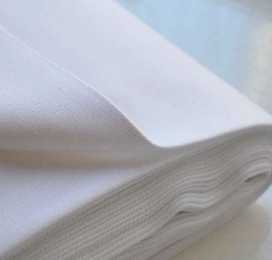 White Cotton Drill 4 White Cotton Drill - Image 2