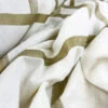 Harlequin Sumi 2 Harlequin Sumi -Croft Mill Store white and gold viscose linen fabric harlequin aphrodite cu