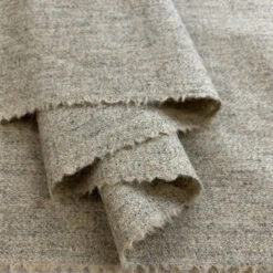 British Wool - Shawn -Croft Mill Store wool furnishing fabric open weave british wool shawn fold2