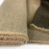 Wool Furnishing Piece (3.8m) - Blossom Beige 2 Wool Furnishing Piece (3.8m) - Blossom Beige -Croft Mill Store wool furnishing pieces blossoms beige and brown bolt reverse 2