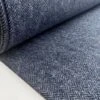 Great & British - Henry Blue 2 Great & British - Henry Blue -Croft Mill Store wool herringbone suiting fabric great and british henry blue