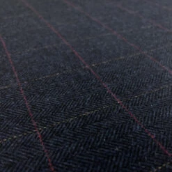 Dover 7 Dover -Croft Mill Store wool polyester blend herringbone weave suiting fabric dover cu